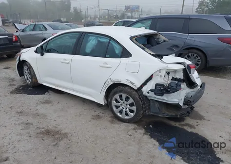 2021 Toyota Corolla Le из США, поврежденный, VIN 5YFEPMAEXMP234497